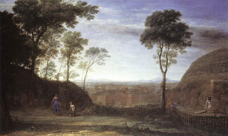 Claude Lorrain Landscape with Noli Me Tangere Scene china oil painting image